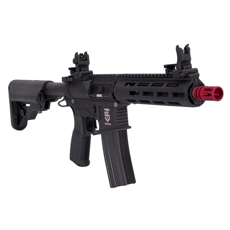 Rifle de Airsoft Elétrico AR15 Rossi Sentinel 8 M-Lok 6 mm + Bateria + Carregador
