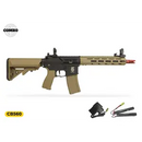 Rifle de Airsoft Elétrico AR15 Rossi Sentinel 10 TAN M-Lok 6 mm + Bateria + Carregador