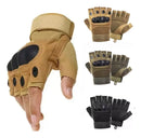 Luva Tática Meio Dedo Esporte