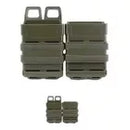 Porta Magazine Rigido Verde M4 Airsoft Duplo Modular Airsoft