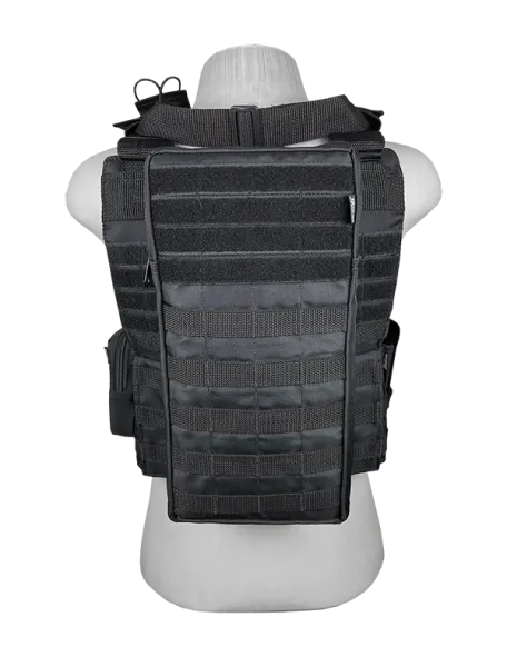 Colete Tático Modular Plate Carrier + 8 Acessórios