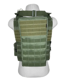 Colete Tático Modular Plate Carrier + 8 Acessórios Verde Oliva
