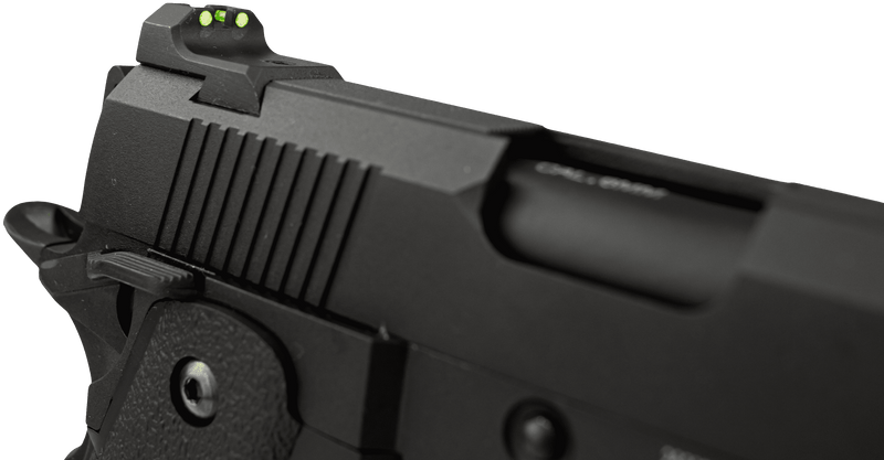 PISTOLA AIRSOFT ROSSI 1911 BLACK DEVIL 5.1 GREEN GAS BLOWBACK 6MM