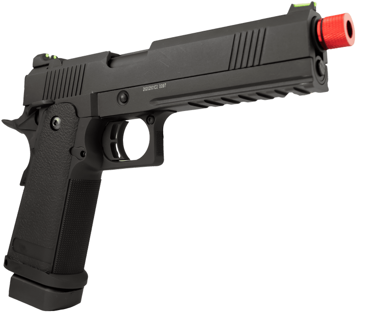 PISTOLA AIRSOFT ROSSI 1911 BLACK DEVIL 5.1 GREEN GAS BLOWBACK 6MM