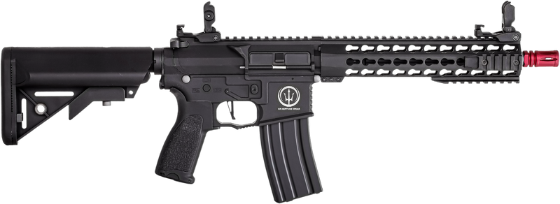 Rifle de Airsoft Elétrico AR15 Rossi Neptune 10" Short 6mm + Bateria + Carregador