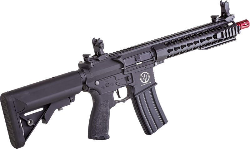 Rifle de Airsoft Elétrico AR15 Rossi Neptune 10" Short 6mm + Bateria + Carregador