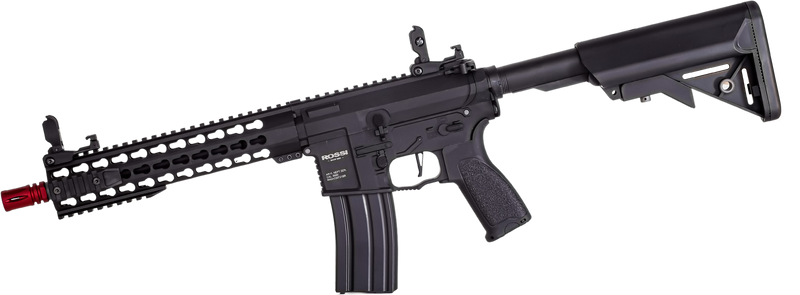 Rifle de Airsoft Elétrico AR15 Rossi Neptune 10" Short 6mm + Bateria + Carregador
