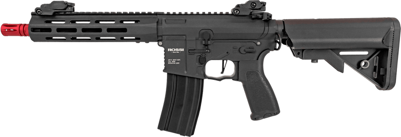 Rifle de Airsoft Elétrico AR15 Rossi Sentinel 10 M-Lok 6 mm + Bateria + Carregador