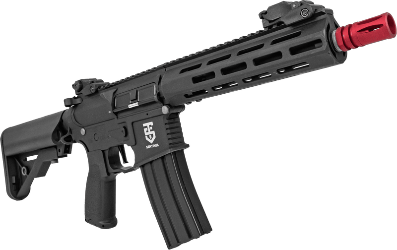 Rifle de Airsoft Elétrico AR15 Rossi Sentinel 10 M-Lok 6 mm + Bateria + Carregador